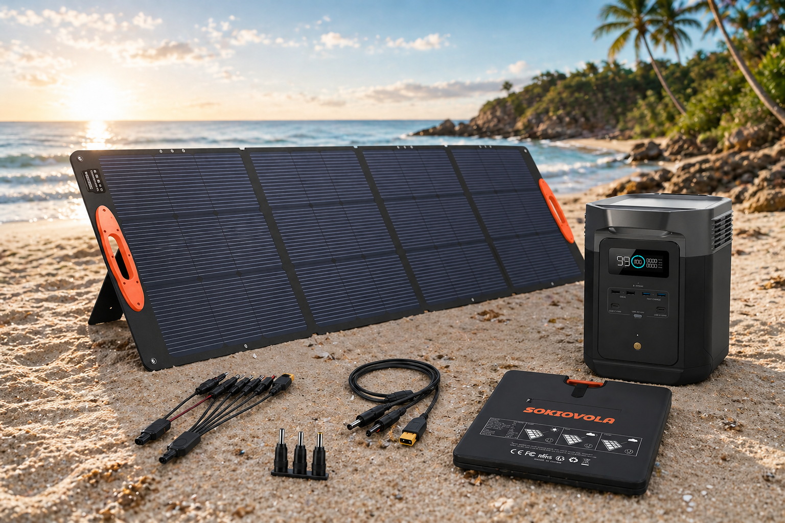 Kit Energía Portátil y Flexible